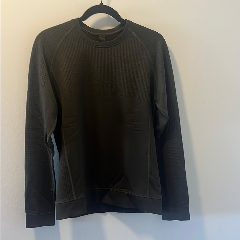 Lululemon Athletica Black Crewneck Sweater